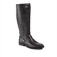 Botas de montaria BareTraps Abram de couro sintético para mulheres, tamanho 9M, cinza