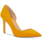 INC International Concepts Kenjay Couro Feminino Bico Fino D-orsay Sapatos Amarelos Tamanho 6 M