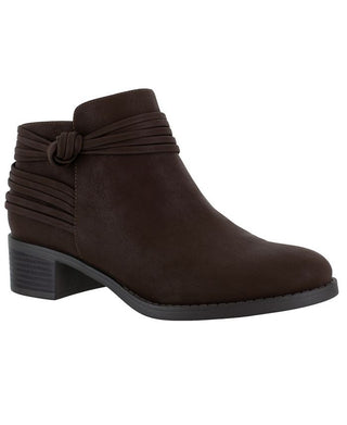 Easy Street Women's Wylie Booties Brown Size 8.5 M