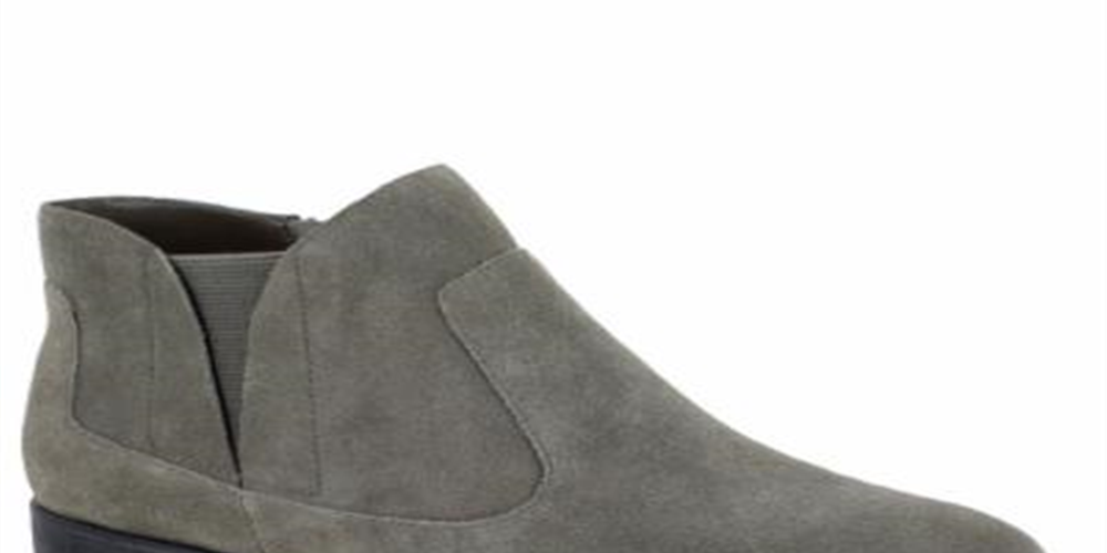 Bella Vita Rory Ankle Bootie Feminino Cinza Tamanho 7,5 N