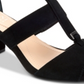 Alfani Elianaa Fabric Sandálias femininas casuais com tiras abertas, pretas, tamanho 6 M