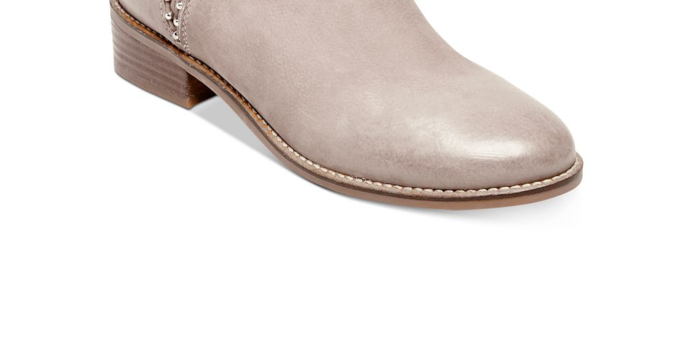 Steve Madden Koto Suede Botas Femininas de Cano Curto com Bico Fechado, Marrom, Tamanho 9,5M