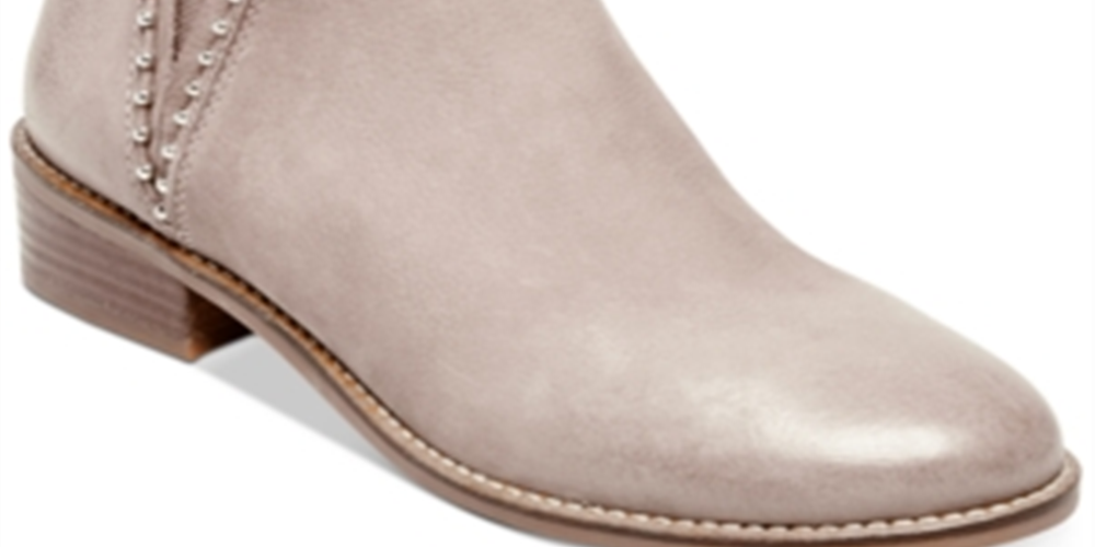 Steve Madden Koto Suede Botas Femininas de Cano Curto com Bico Fechado, Marrom, Tamanho 9,5M
