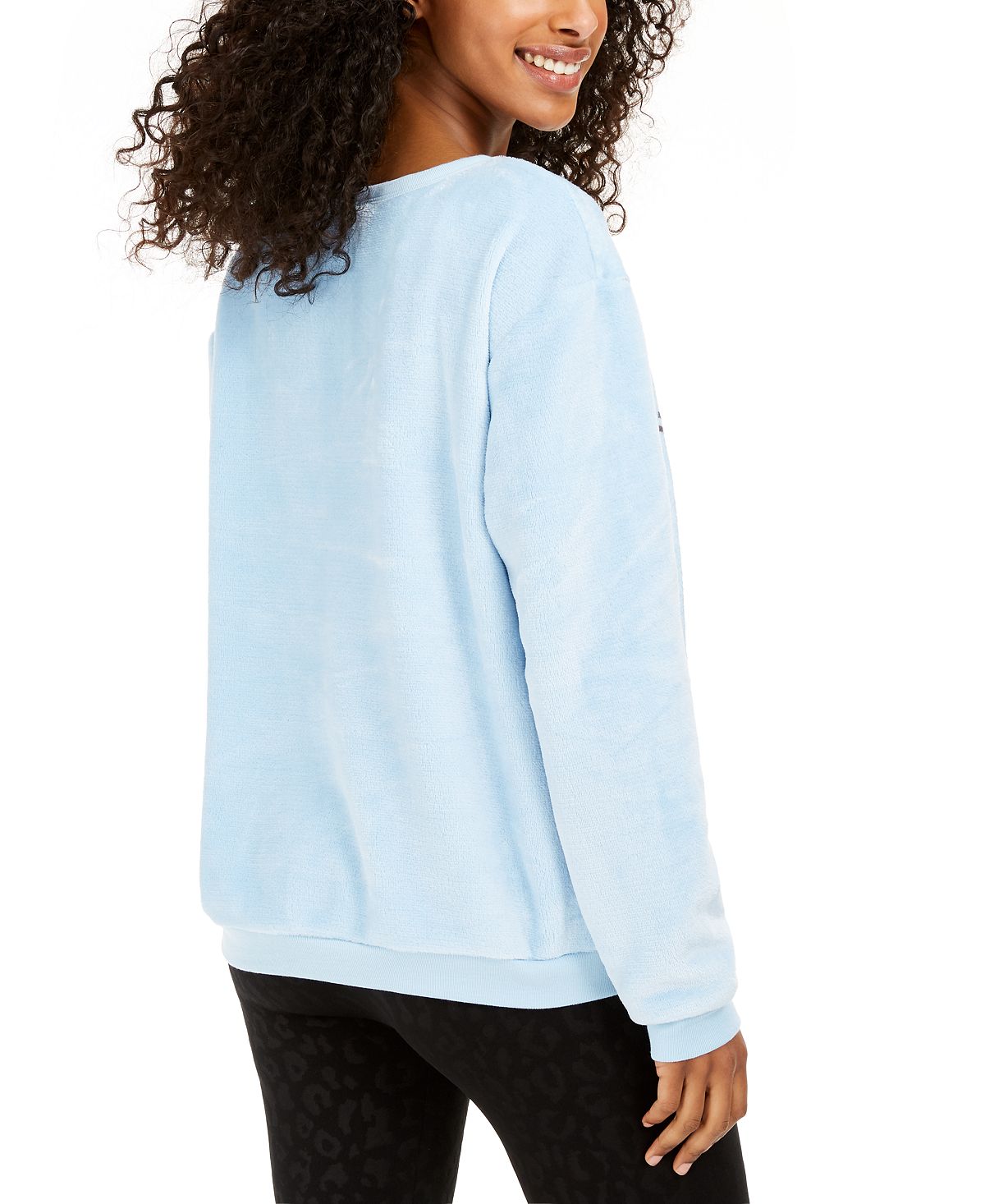 Moletom de pelúcia Hakuna Matata da Disney Junior, azul, tamanho pequeno