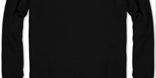 Camiseta masculina híbrida de manga comprida Let It Be Band, preta, tamanho X-G