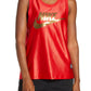 Camiseta Nike Fitness Running Feminina Vermelha Tamanho Médio