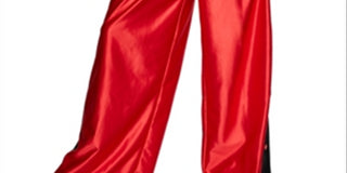 Calça de corrida Nike Tech Fitness feminina vermelha, tamanho extragrande