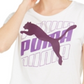 Camiseta Puma Modern Sports Graphic Feminina - Branca Tamanho G