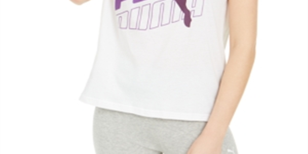 Camiseta Puma Modern Sports Graphic Feminina - Branca Tamanho G