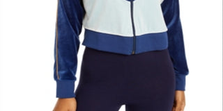 Jaqueta Nike Fitness Velour Track Feminina Azul Tamanho XS