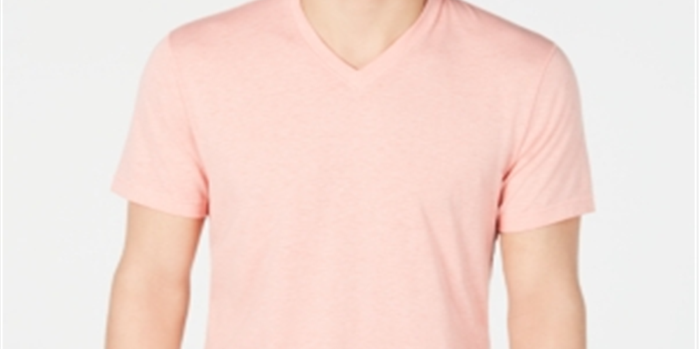 Camiseta masculina mesclada INC International Concepts rosa tamanho pequeno
