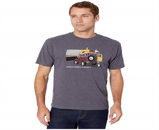 Quiksilver Men's Estate Parisian Night Heather T-Shirt GraySize Large
