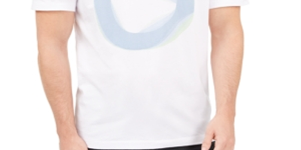 Camiseta Alfani Prisma Graphic Masculina Branca Tamanho XX-G