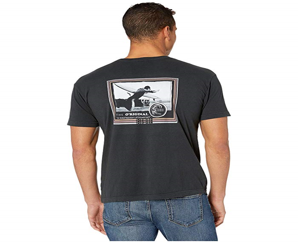 Camiseta masculina O'Neill 1960, marrom, tamanho GG