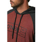 Pulôver masculino O'Neill Fields vermelho tamanho médio