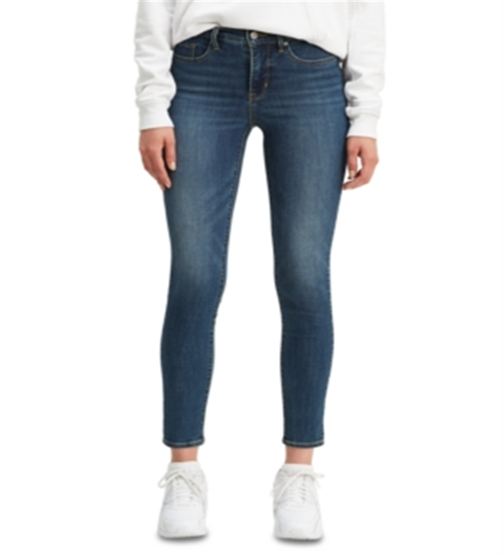 Calça Levi's 311 Shaping Ankle Skinny Cool Daze Feminina Azul Tamanho 6