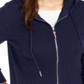 Tommy Hilfiger Moletom Varsity de Algodão com Capuz Feminino Azul Tamanho M