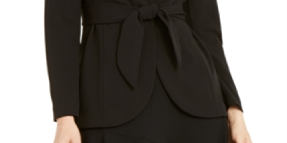 Blazer Feminino Alfani Preto Tamanho 12