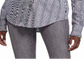 Blusa Ralph Lauren Feminina Manga Longa Gola Mockneck Cinza Tamanho GG