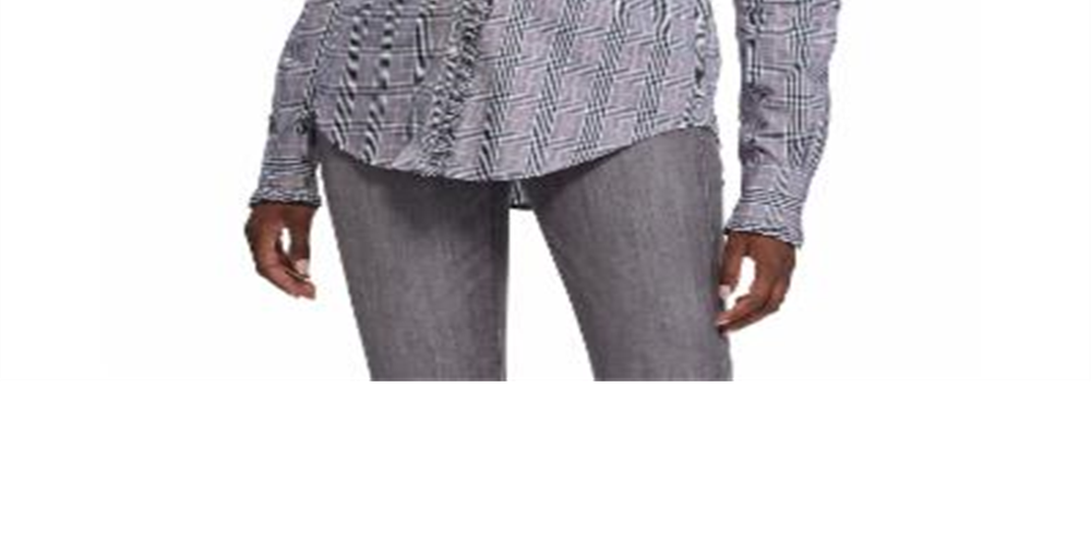 Blusa Ralph Lauren Feminina Manga Longa Gola Mockneck Cinza Tamanho GG