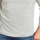 Camisa de gola alta sólida masculina Club Room, cinza, tamanho pequeno