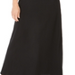 Vestido longo de festa longo com decote em V e manga curta preto Jkara para mulheres 6