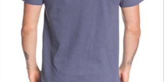 Camisetas masculinas Quiksilver Night Shadow Logo Diamond Wave Tee Azul Tamanho XXL