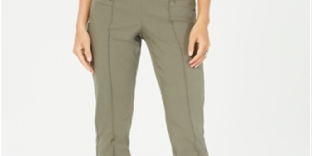 Calça skinny feminina Style &amp; Co, verde, tamanho médio