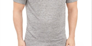 Camisa polo texturizada amassada masculina Alfani, cinza, tamanho XX-G