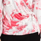 Blusa feminina Alfani com estampa floral e sobrepeliz rosa, tamanho P