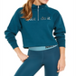 Camiseta Nike Sportswear Shine Metallic Graphic Feminina com Meio Zíper, Verde, Tamanho XS