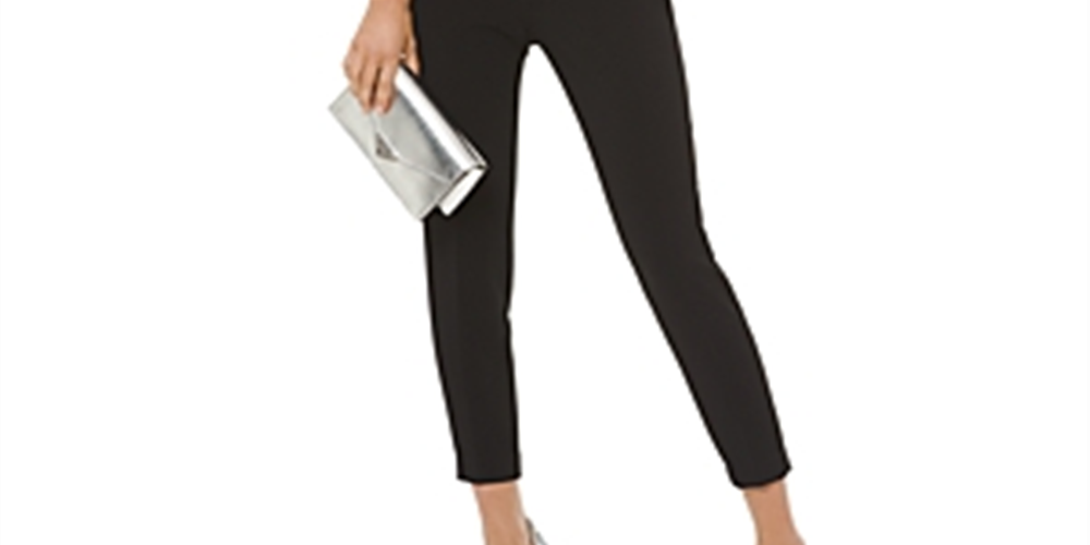 Macacão feminino Michael Kors com lantejoulas transparentes cinza tamanho 6