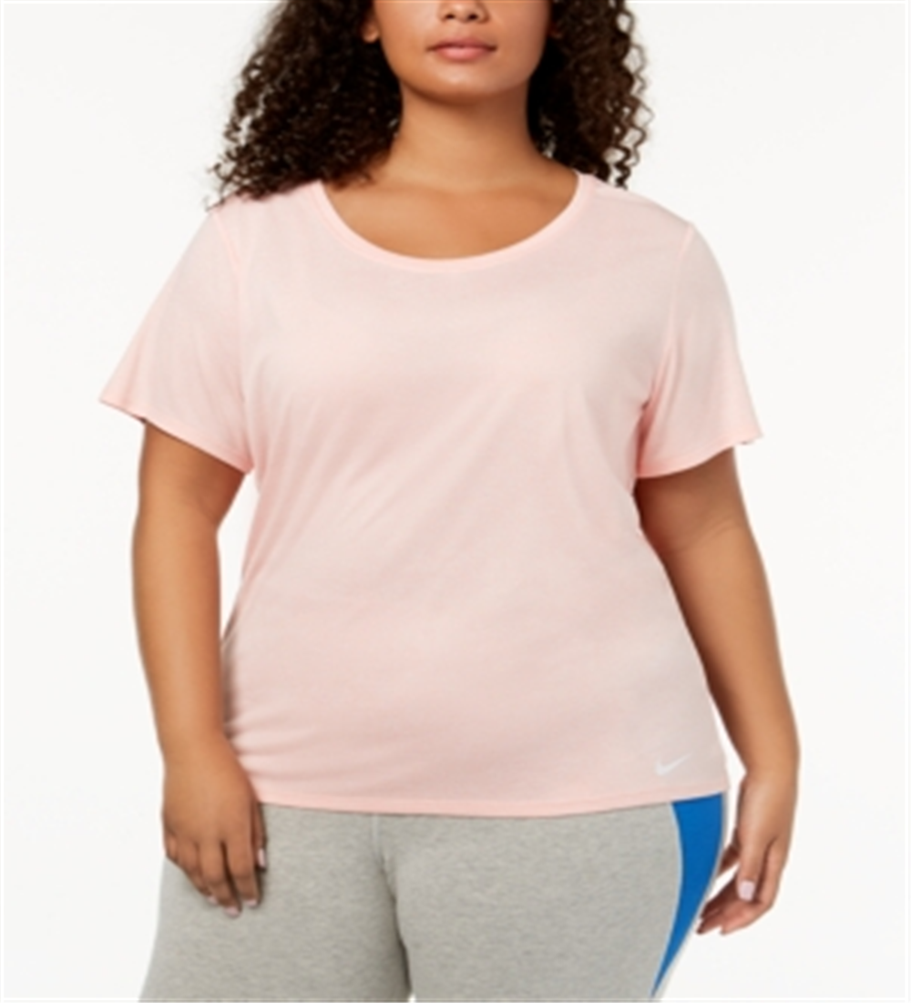 Blusa Nike Plus Fitness Yoga Feminina Rosa Tamanho GG