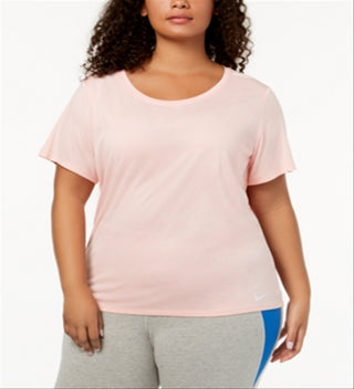 Blusa Nike Plus Fitness Yoga Feminina Rosa Tamanho GG
