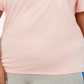 Blusa Nike Plus Fitness Yoga Feminina Rosa Tamanho GG