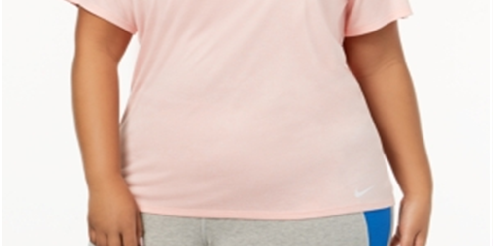 Blusa Nike Plus Fitness Yoga Feminina Rosa Tamanho GG