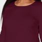 Karen Scott Top Feminino com Decote Redondo e Acabamento em Cetim Vermelho Tamanho XX-G