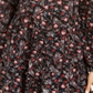 Camisa feminina com estampa floral e camadas Style &amp; Co, preta, tamanho pequeno