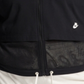 Jaqueta esportiva leve Nike Plus Loose Fit feminina, preta, tamanho 2X