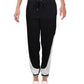 Calça de moletom Ralph Lauren Terry feminina, preta, tamanho M