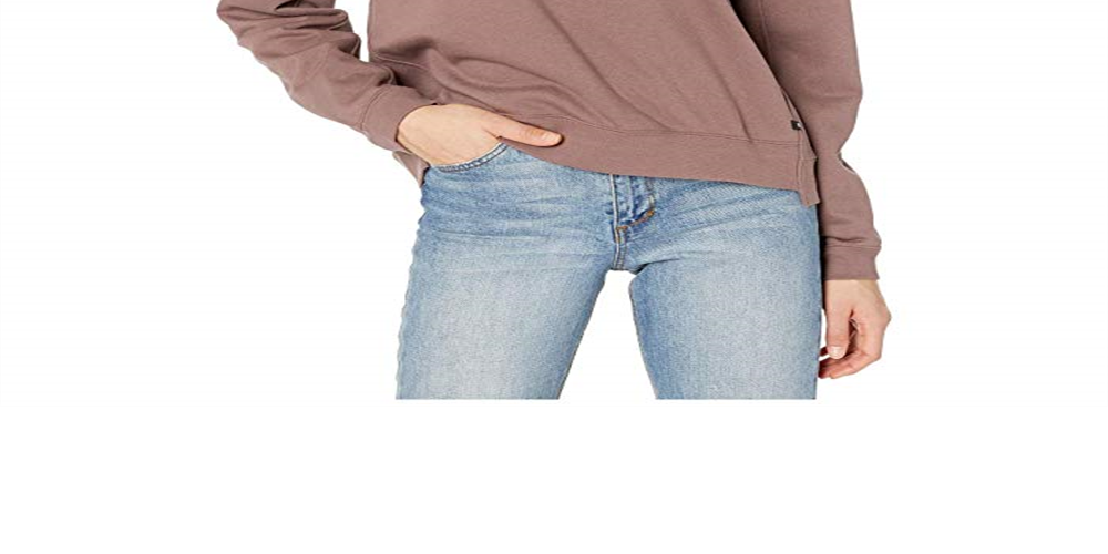 Suéter H2O Dri Wash Crew Feminino Canadá Marrom Tamanho Médio