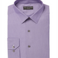 Camisa social masculina Alfani com gola estampada, roxa, tamanho 16 x 32 x 33, tamanho G