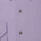 Camisa social masculina Alfani com gola estampada, roxa, tamanho 16 x 32 x 33, tamanho G