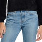 Suéter vintage feminino à prova de intempéries com cílios, preto, tamanho médio