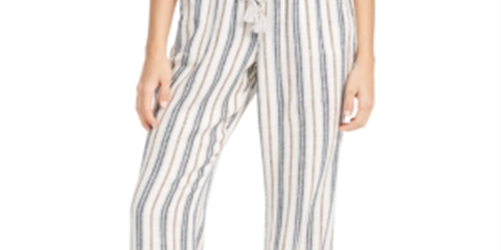 Calça listrada macia Rewash Junior's Azul tamanho X-G