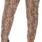 Calça casual feminina INC International Concepts 0178 com estampa animal, laranja, tamanho 22W