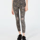 Calças jegging camufladas desgastadas Vanilla Star para mulheres, cinza, tamanho 3