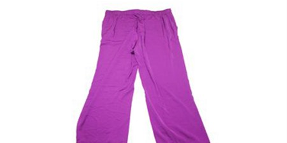 Calça feminina Ralph Lauren com cordão e perna larga, rosa, tamanho 6