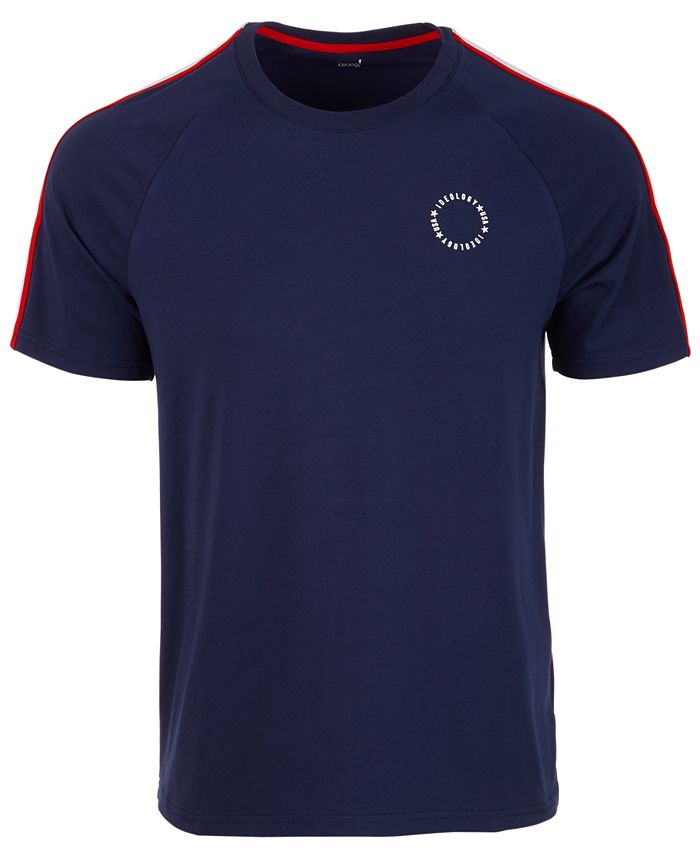 Camiseta gráfica masculina ID Ideology azul tamanho XX-G