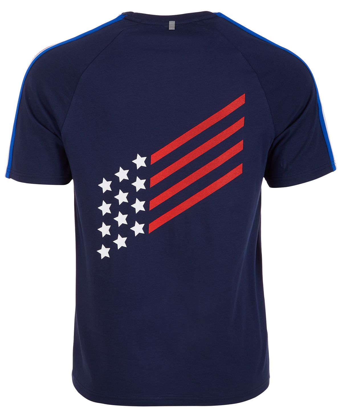 Camiseta gráfica masculina ID Ideology azul tamanho XX-G